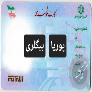 کارت ملی و شناسنامه. پوریا بیگلری
